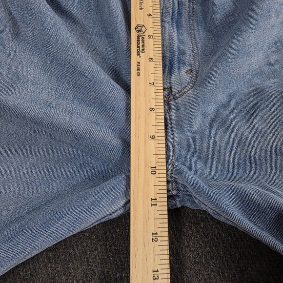 Abercrombie Fitch Women's 00 The Ankle Straight Ultra High Rise Jeans Light Wash - Picture 6 of 9